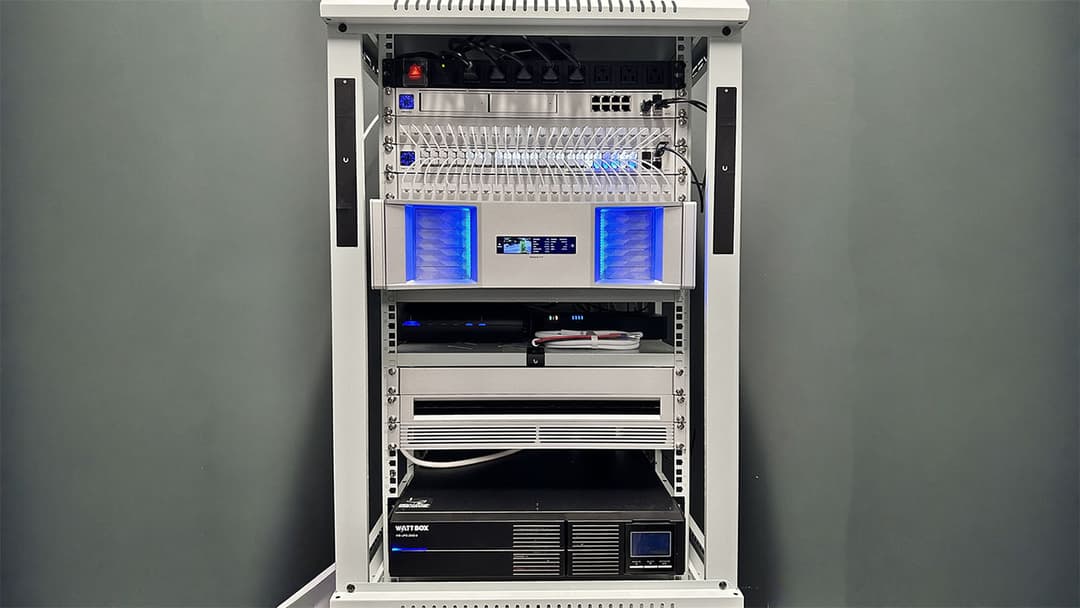 Ubiquiti UniFi access control equipment, including G3 Intercoms, G3 Readers Pro, and Enterprise Access Hub, for high-security warehouse deployment by YesTechie