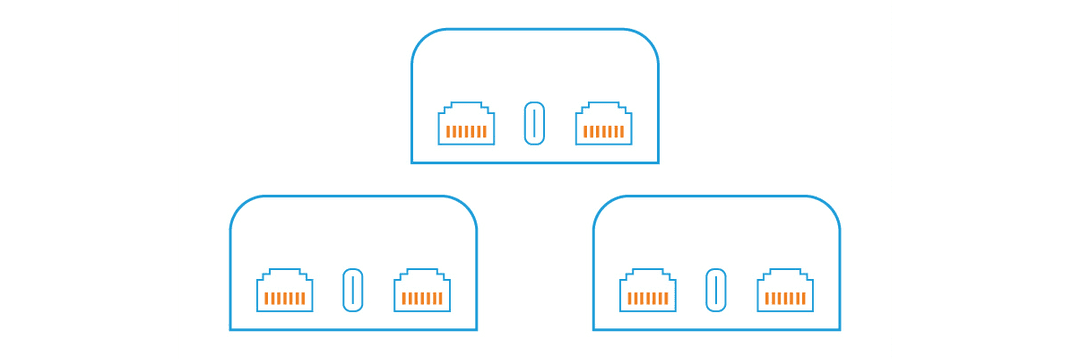 Home Network Components. Mesh Wifi.