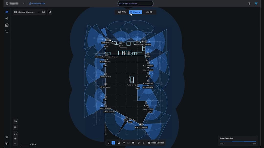 UniFi Case Study: 77,000 sq ft Warehouse Physical Security
