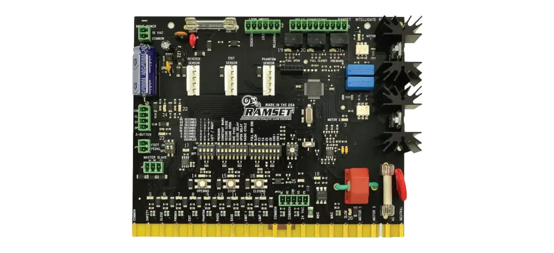 Ramset Gate Opener Control Board Integration with Ubiquiti Access Control