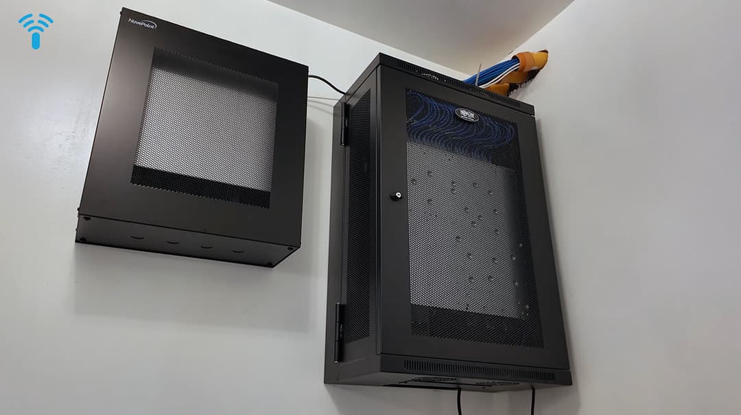 USW Pro Max switch providing PoE to cameras