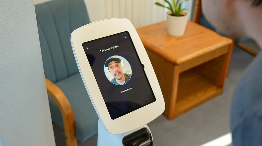 the system handles walk-in registrations autonomously