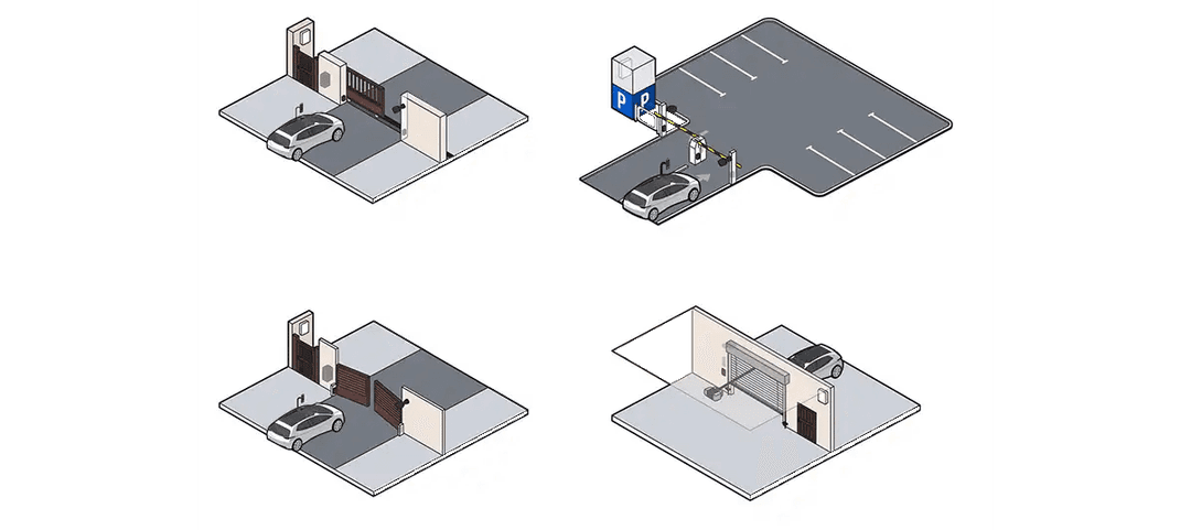 Gates, garage doors automation. Unifi access control for gates and garage doors.
