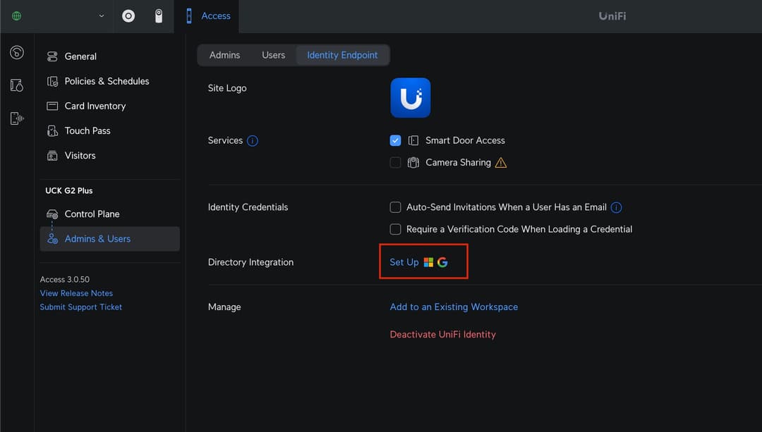 Setup Google LDAP for UniFi Identity Endpoint
