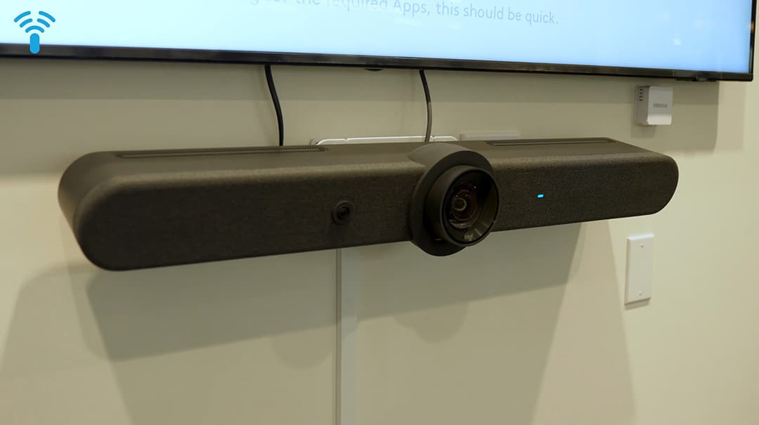 Logitech Rally room example
