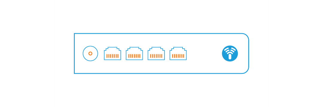 home network components. Modem