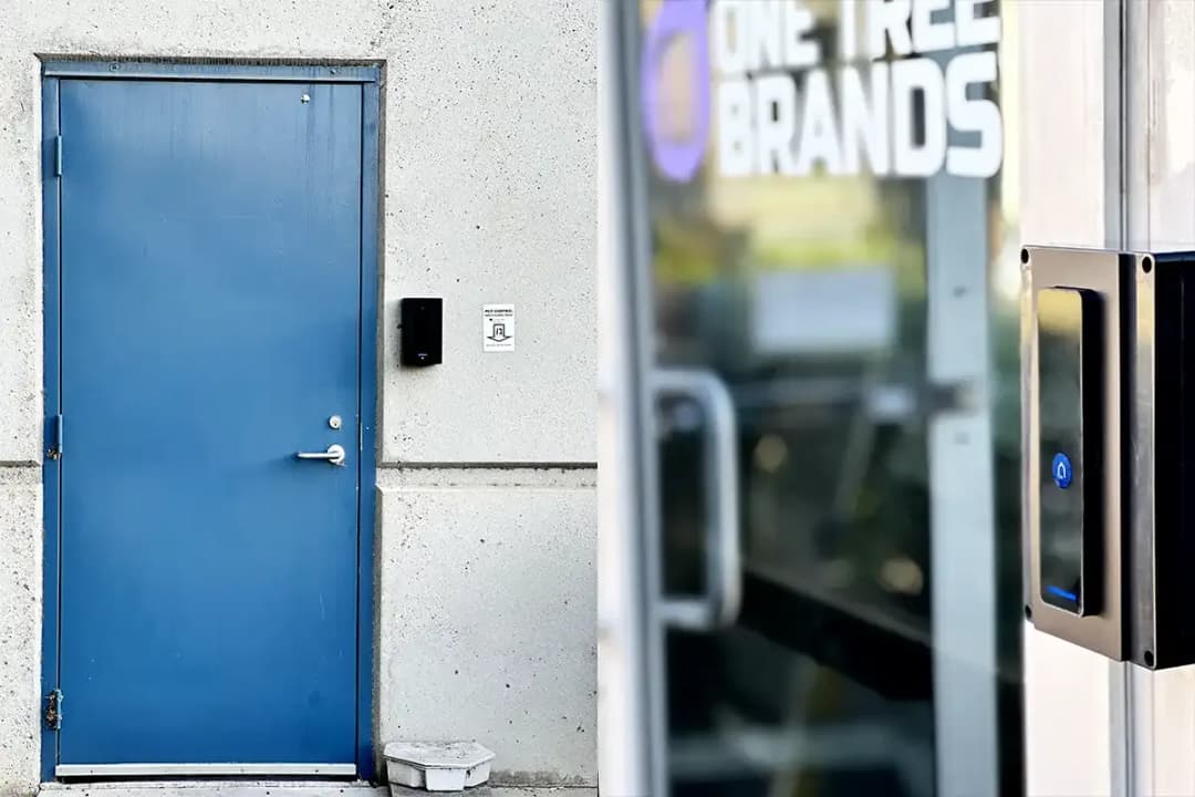 UniFi access control at a Corona, CA fulfillment warehouse