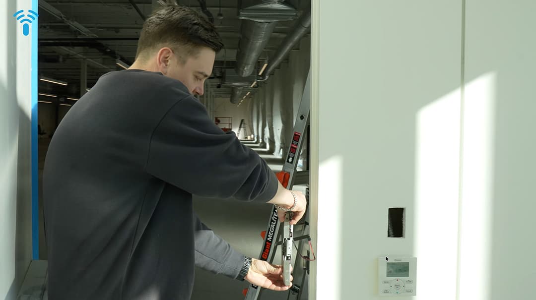 Surface mounted electric strike installation