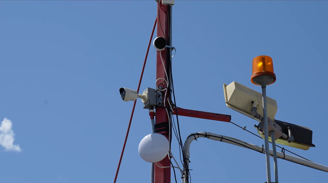 Tanker Cleaning Area Wireless Bridging and Surveillance