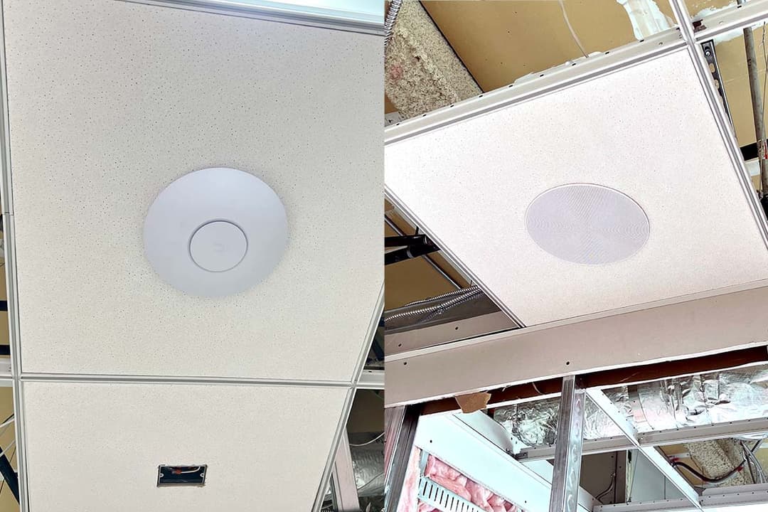 Ubiquiti WiFi Access Points And Sonos Speakers